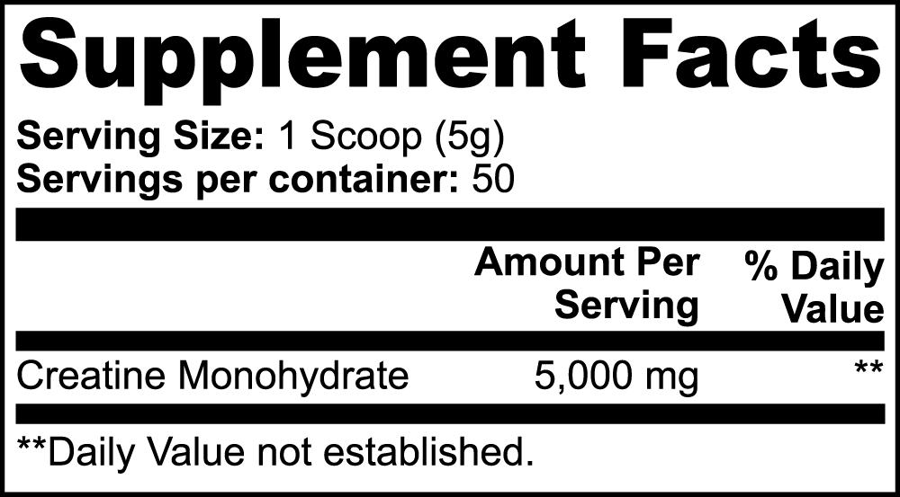 SPORTOZ™ Premium Creatine Monohydrate